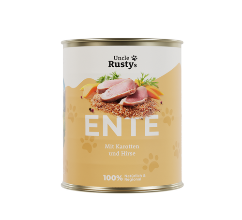 Ente mit Karotte & Hirse