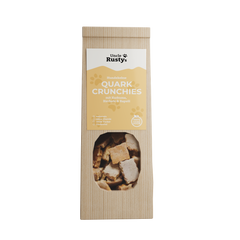 Hundekekse: Quark Crunchies mit Kurkuma, Bierhefe & Rapsöl | 100 Gramm