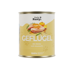 Geflügel mit Kürbis und Amaranth